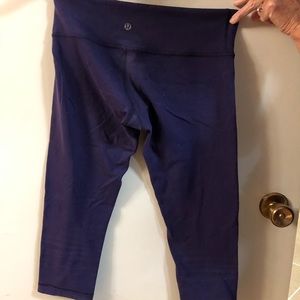 Lululemon crop reversible